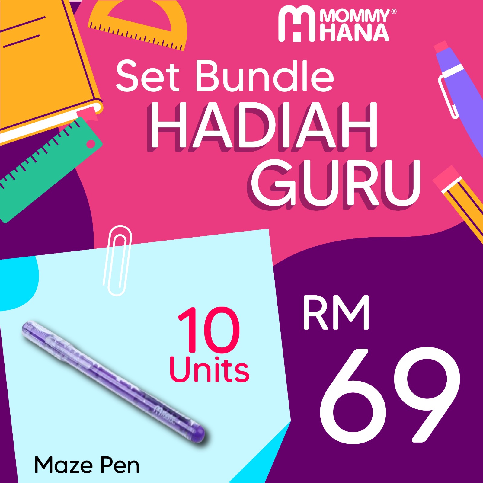 MAZE PEN x 10 Units – Shop with MommyHana